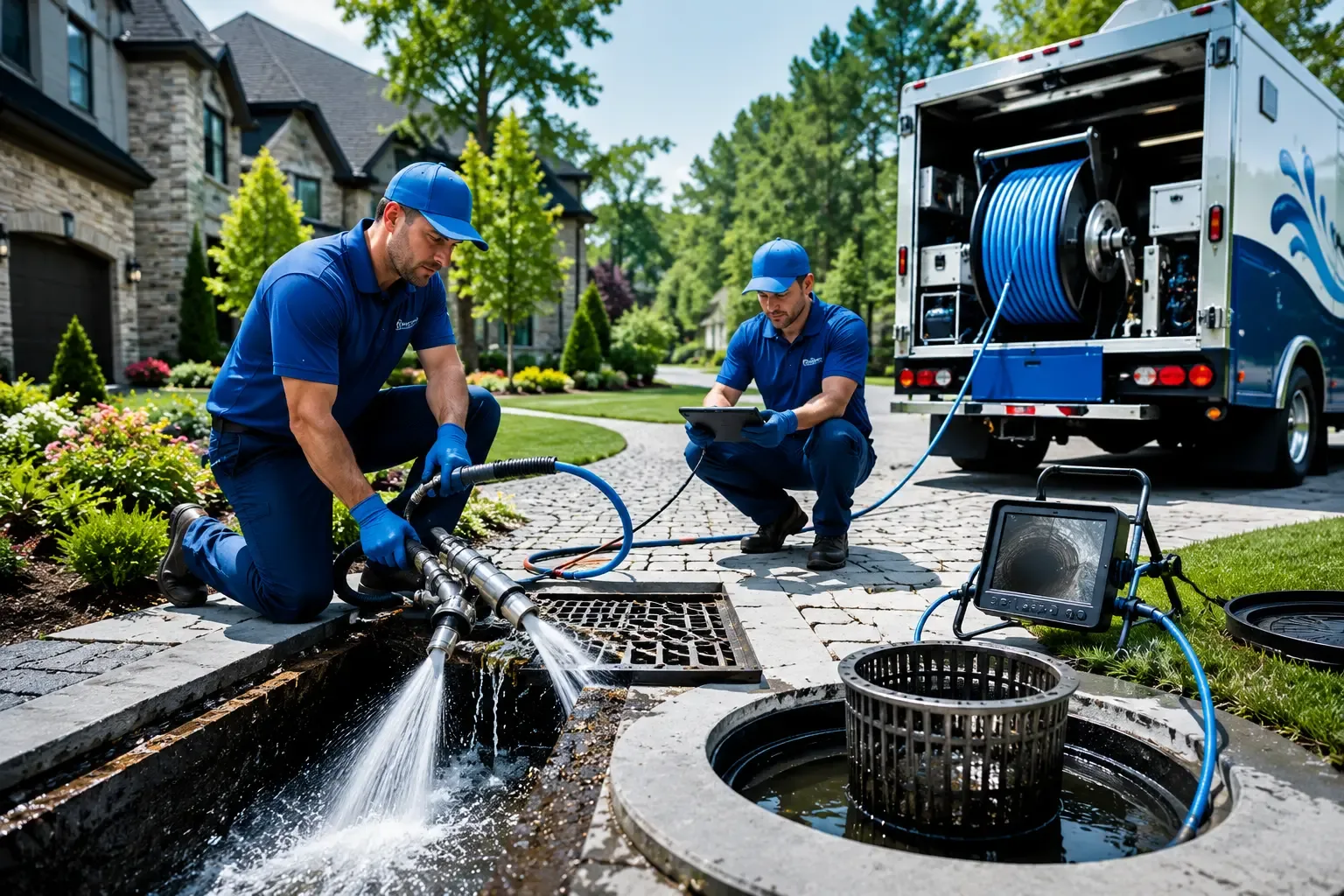 Local outdoor drain cleaning professionals in New Boston, TX